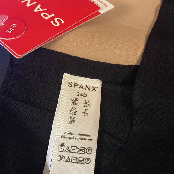 SPANX Bra-Llelujah! Illusion Lace Full Coverage Front Closure Bra Size 34D NWT - Picture 10 of 10